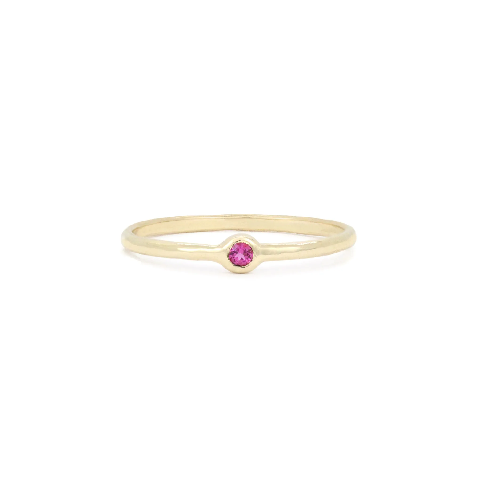 Birthstone Talisman Ring | October | Pink Tourmaline