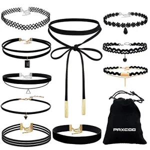 Black Velvet Choker Necklaces