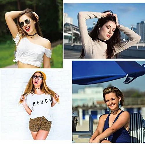 Black Velvet Choker Necklaces