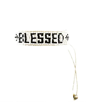 BLESSED BEADED BRACELET