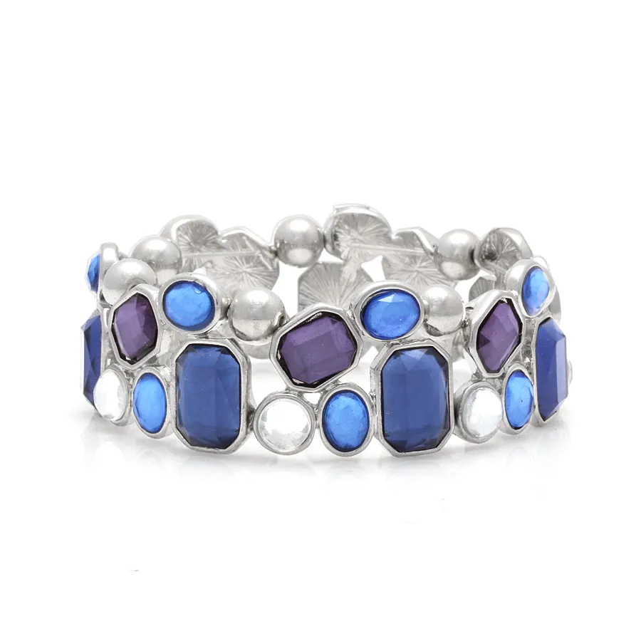 BLUE AND WHITE BRACELETS #FW1202973 (LE9)