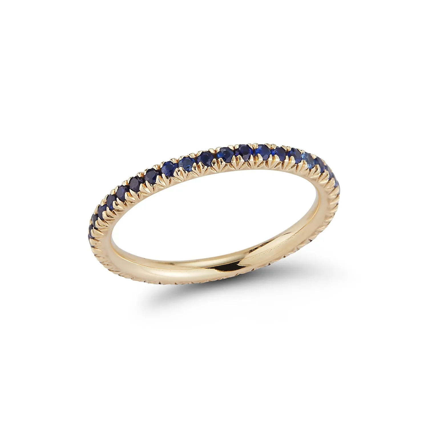 Blue Sapphire "Forever" Ring
