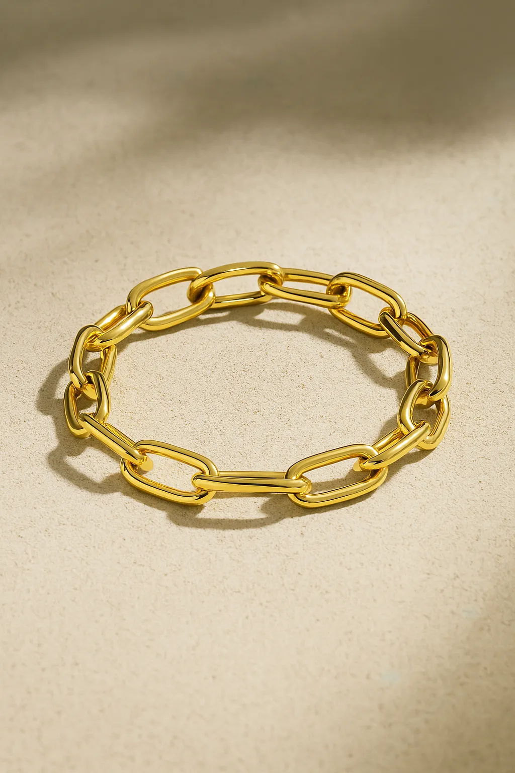 Cara gold plated chain anklet/bracelet