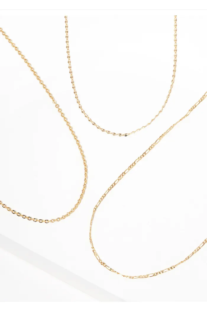 Chain Necklace Set