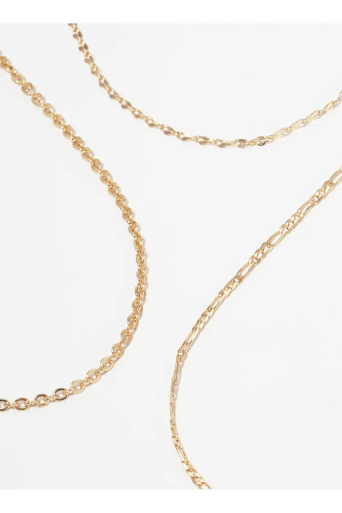 Chain Necklace Set