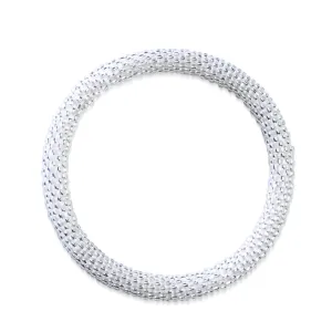 Chantilly Lace | Himalayan Glass Bead Bracelet