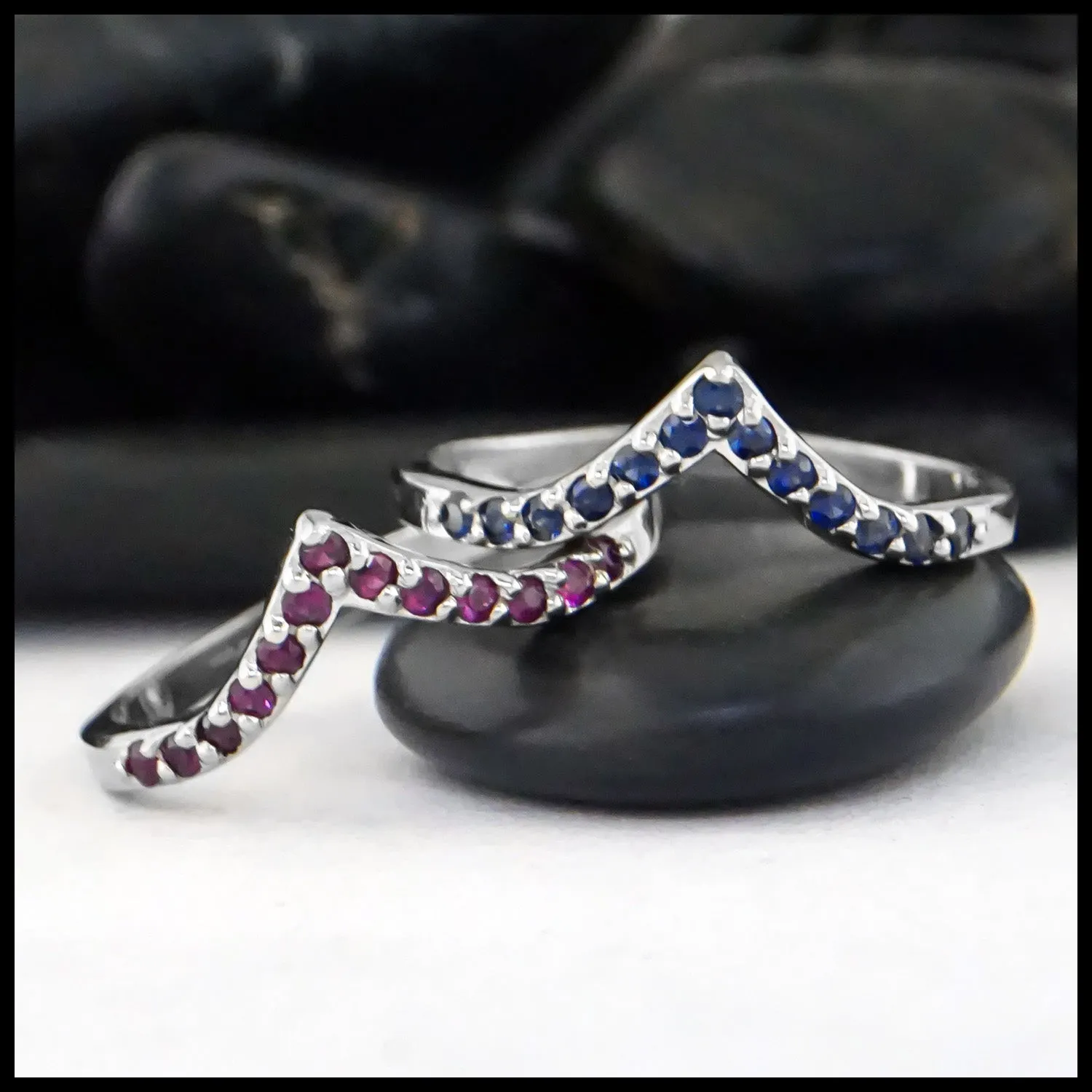 Chevron Stacking Bands
