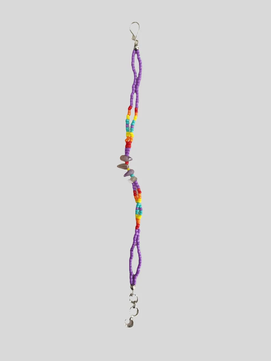 Chip Stone - Beaded - Multi Strand Bracelets - Assorted Colors