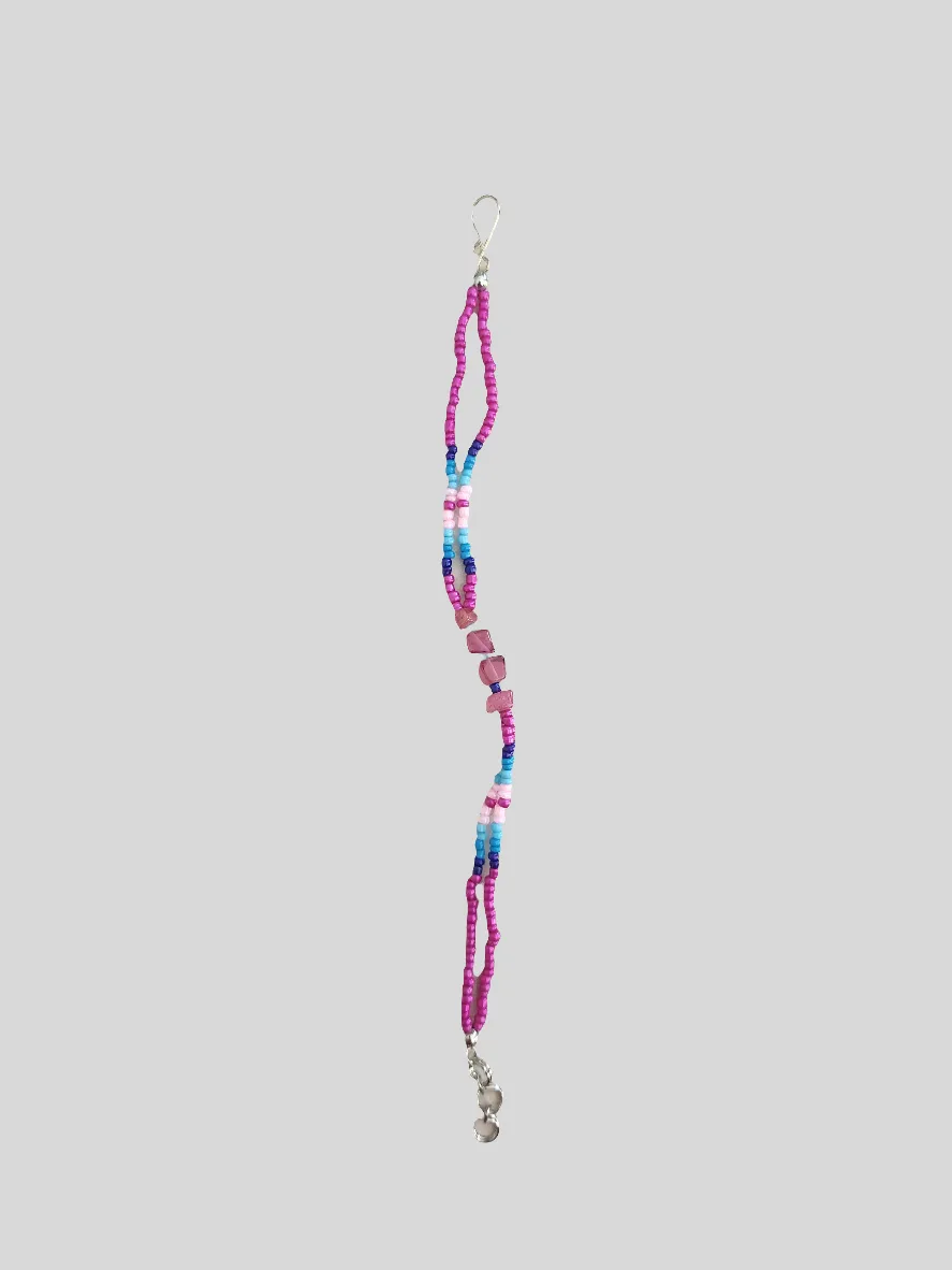 Chip Stone - Beaded - Multi Strand Bracelets - Assorted Colors