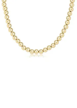Choker Classic 17” Gold 6mm Bead