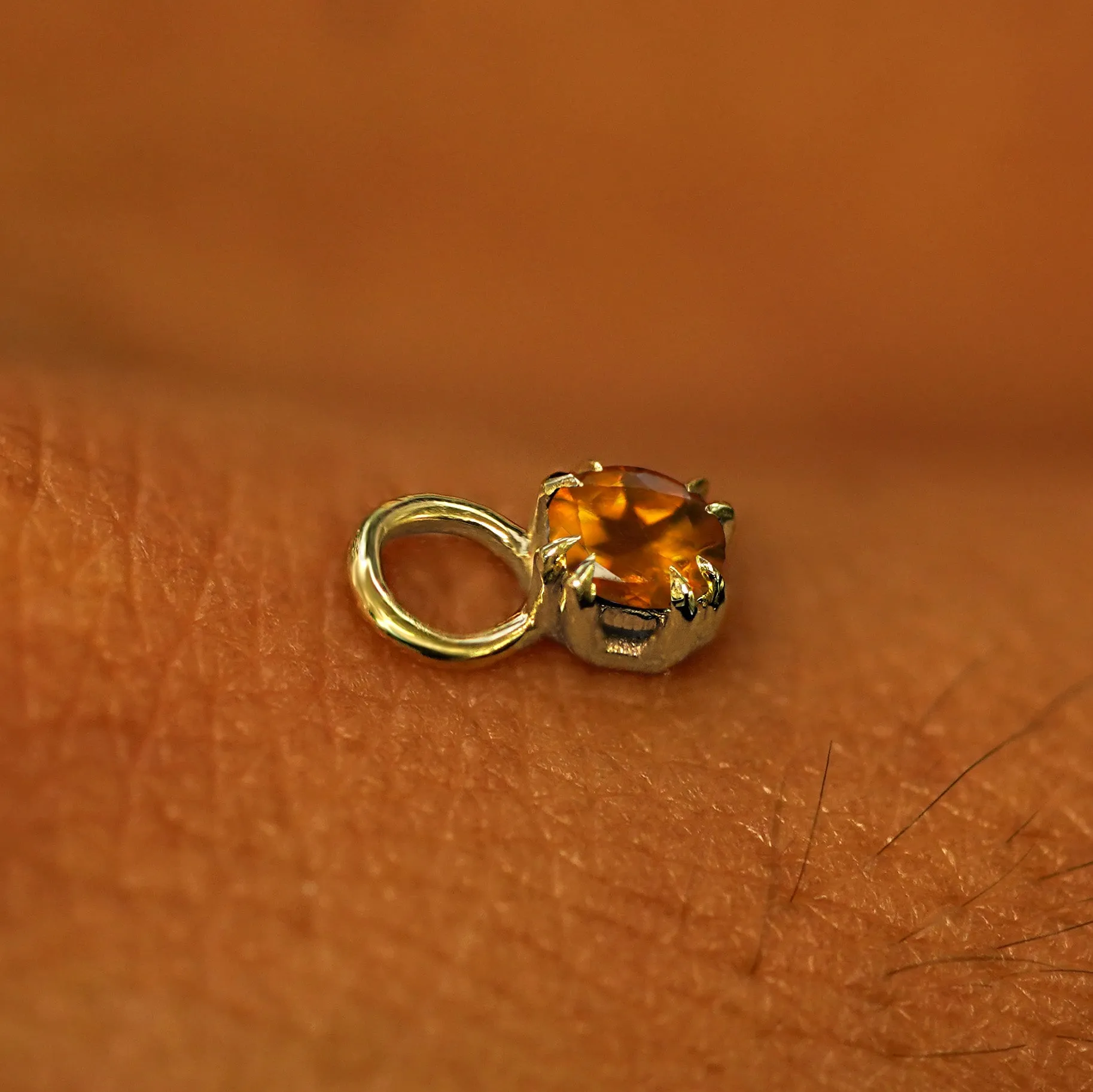 Citrine Charm