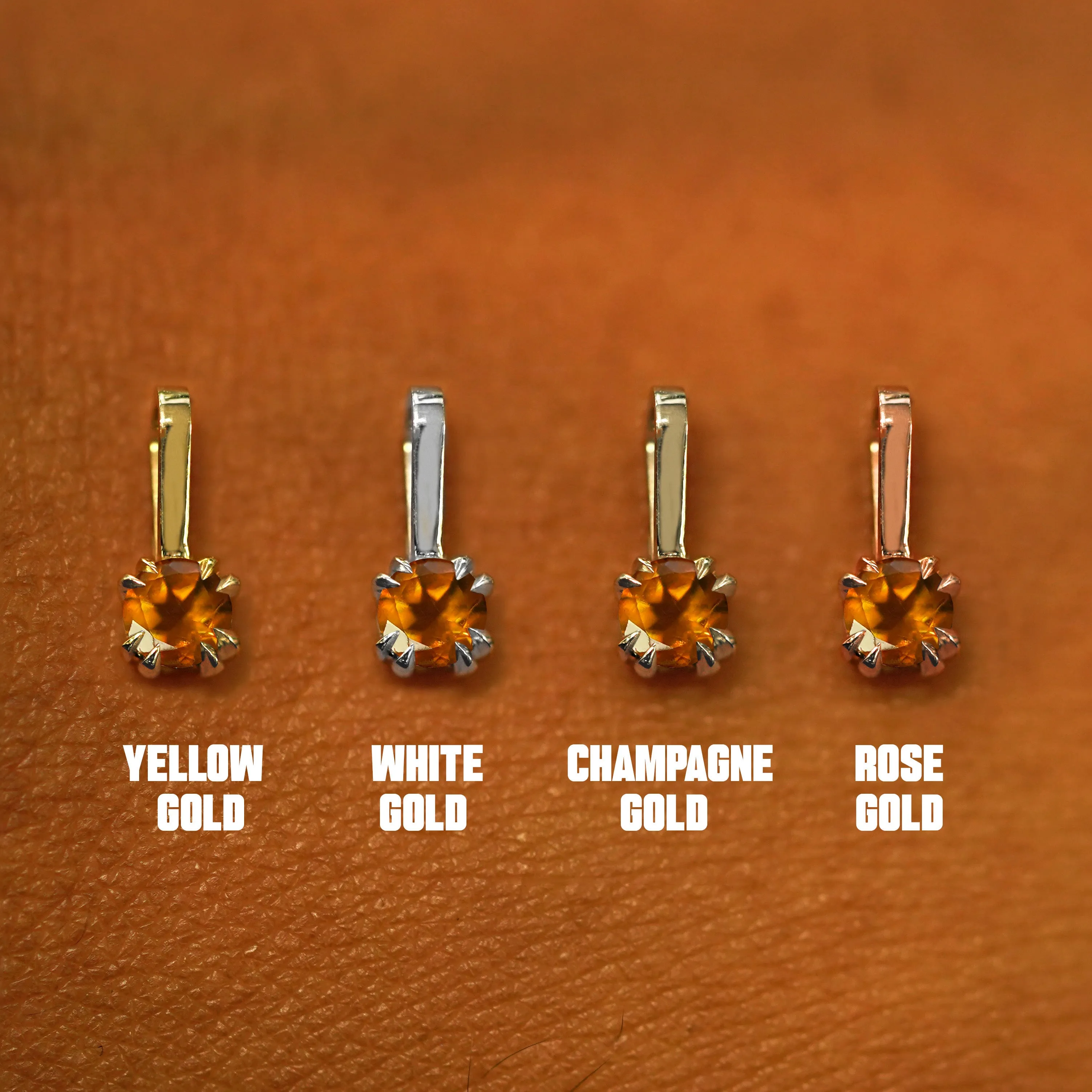 Citrine Charm