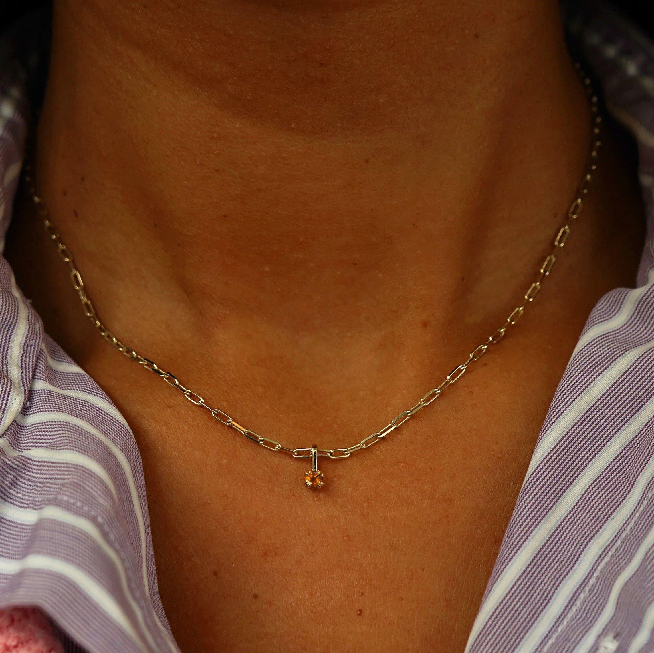 Citrine Charm