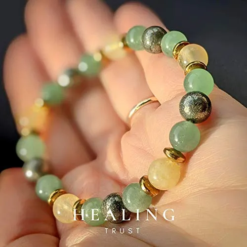 Citrine Crystal Bracelet for Wealth