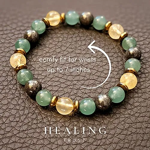 Citrine Crystal Bracelet for Wealth