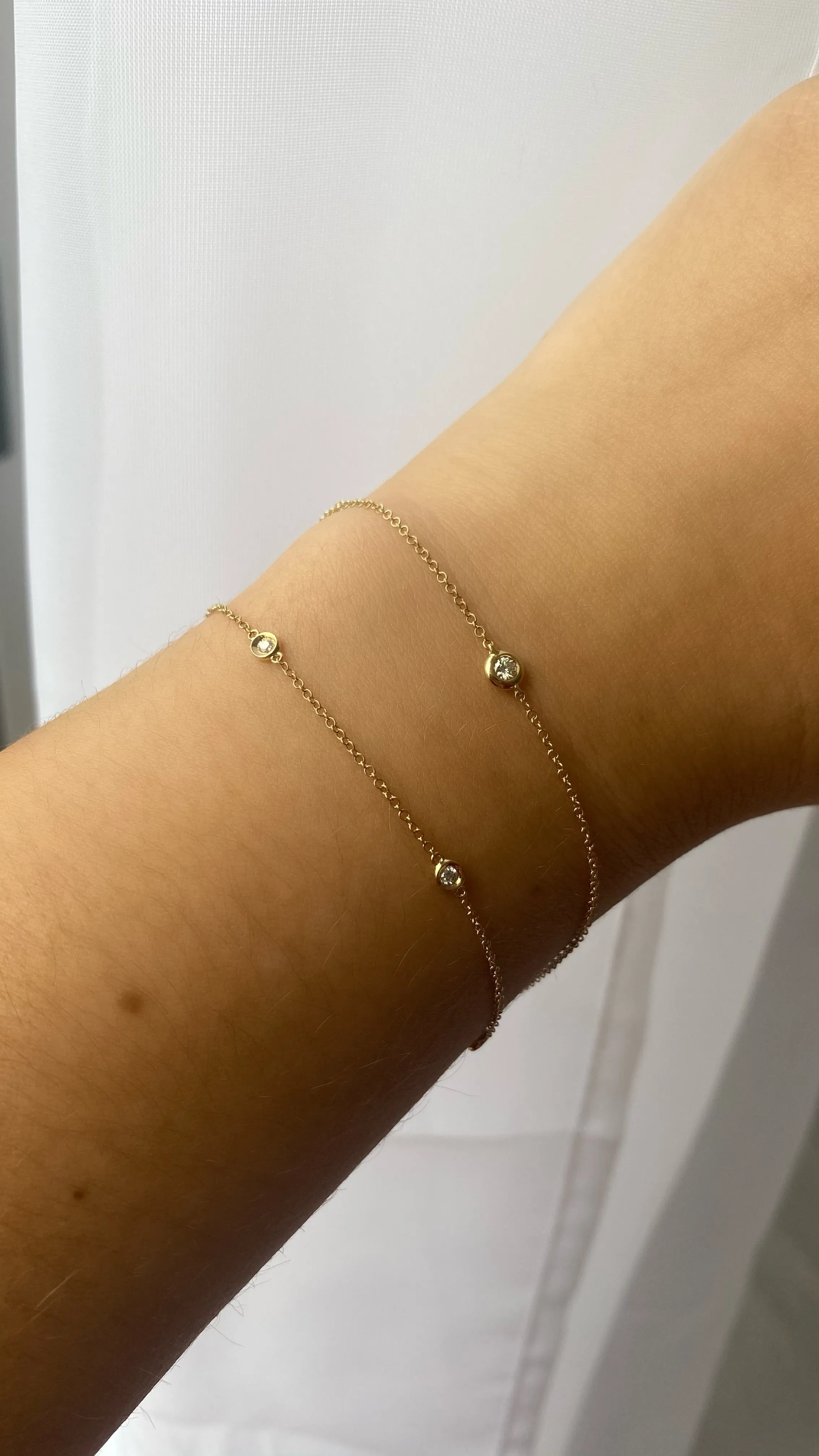Classic Diamond Station Bracelet