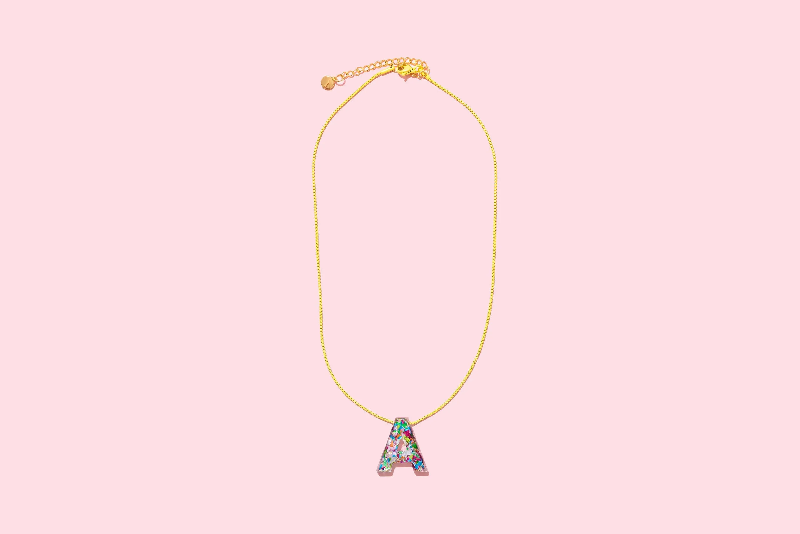 Confetti Initial Necklace
