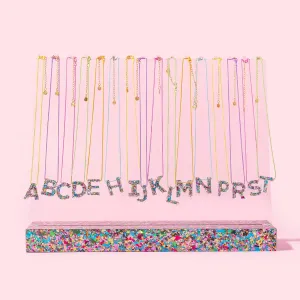 Confetti Initial Necklace
