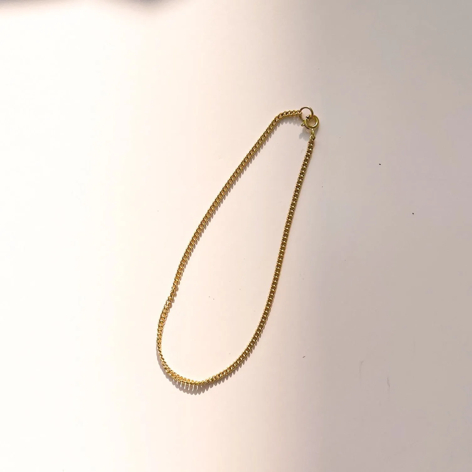Curb Chain Bracelet/ Anklet