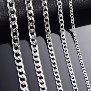 Curb Cuban Link Chain Necklace