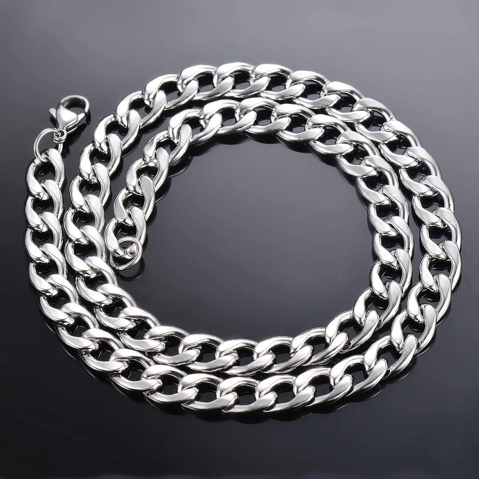Curb Cuban Link Chain Necklace