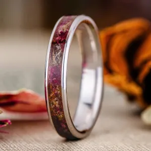 Custom Flowers | Women's Custom Flower Sterling Silver Ring