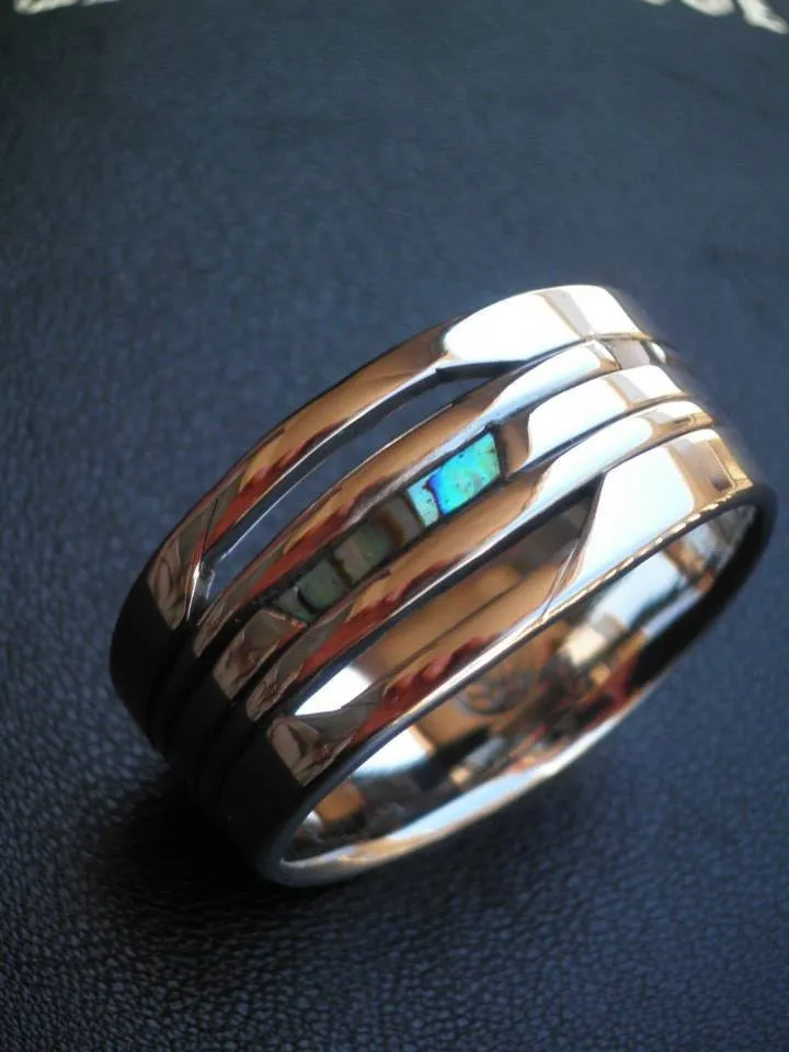 Custom requests completely handmade stainless steel rings (not casted)