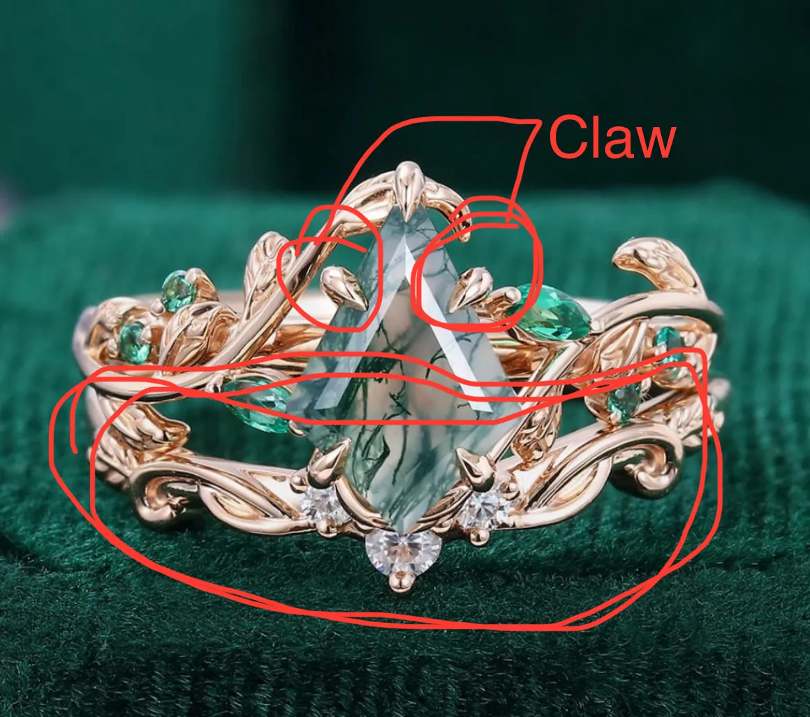 Custom ring for Christian Azana