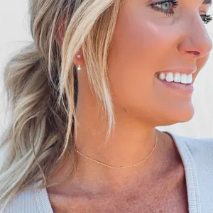 Dainty Satellite Chain Choker