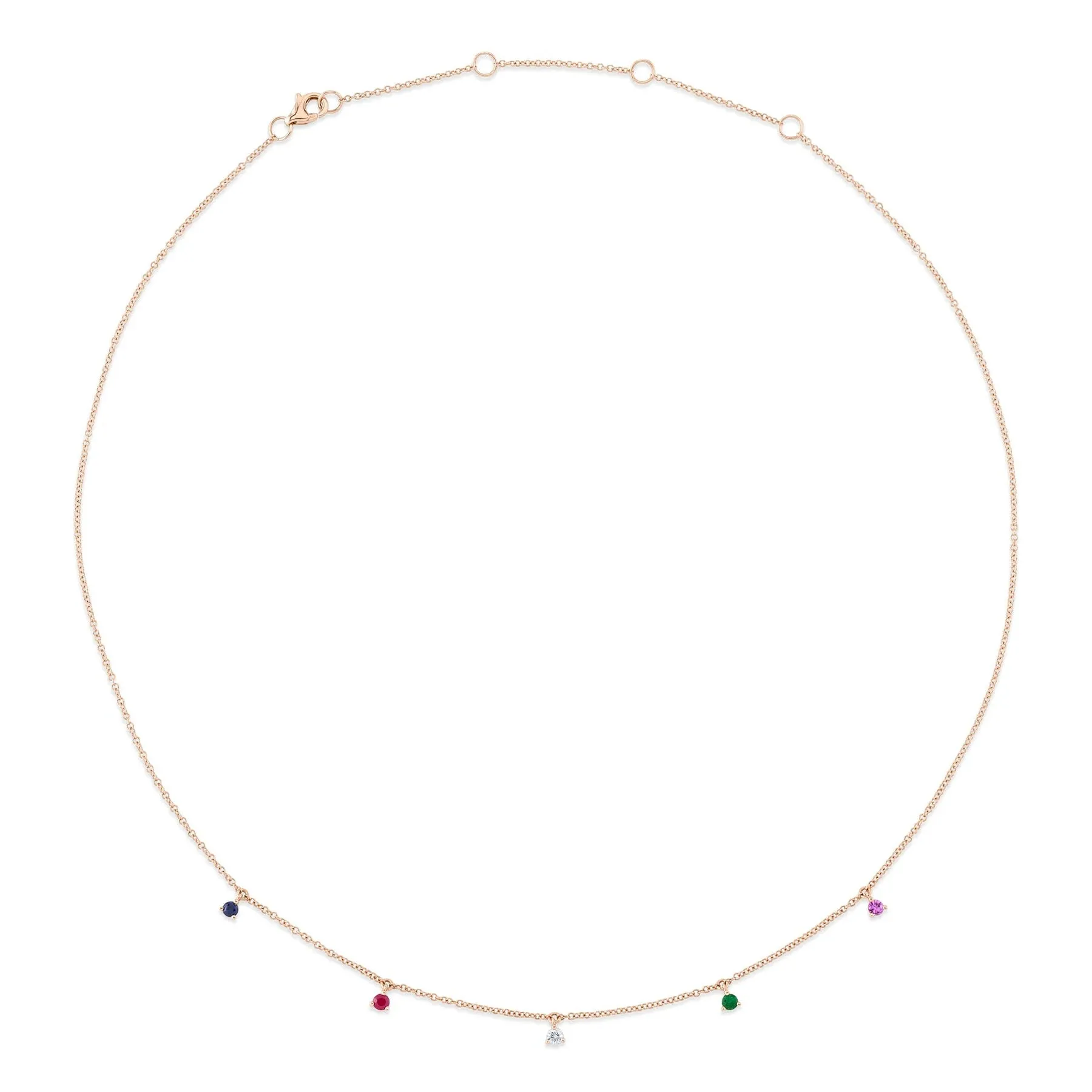 Diamond & Gemstone Choker