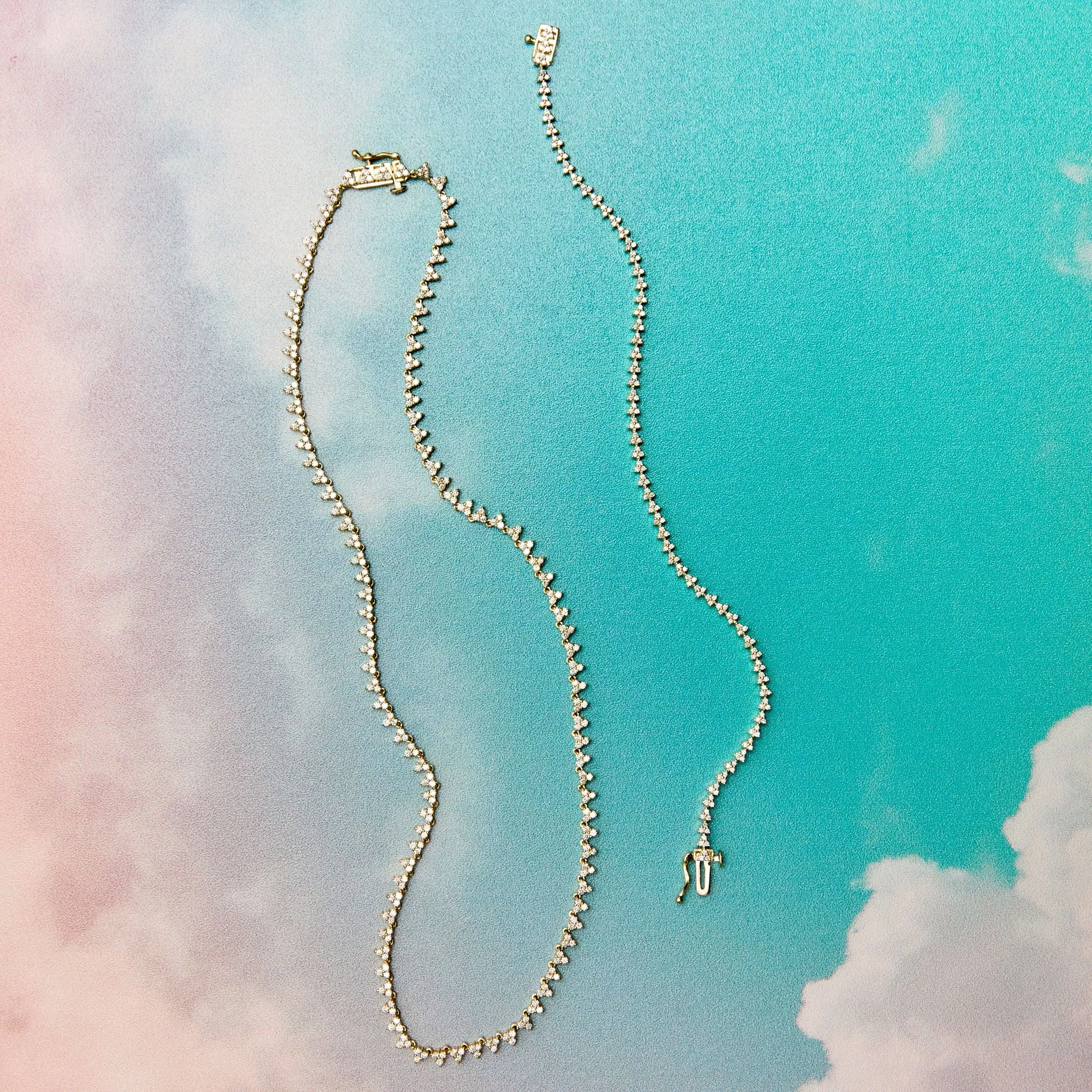 Diamond Arrow Tennis Bracelet