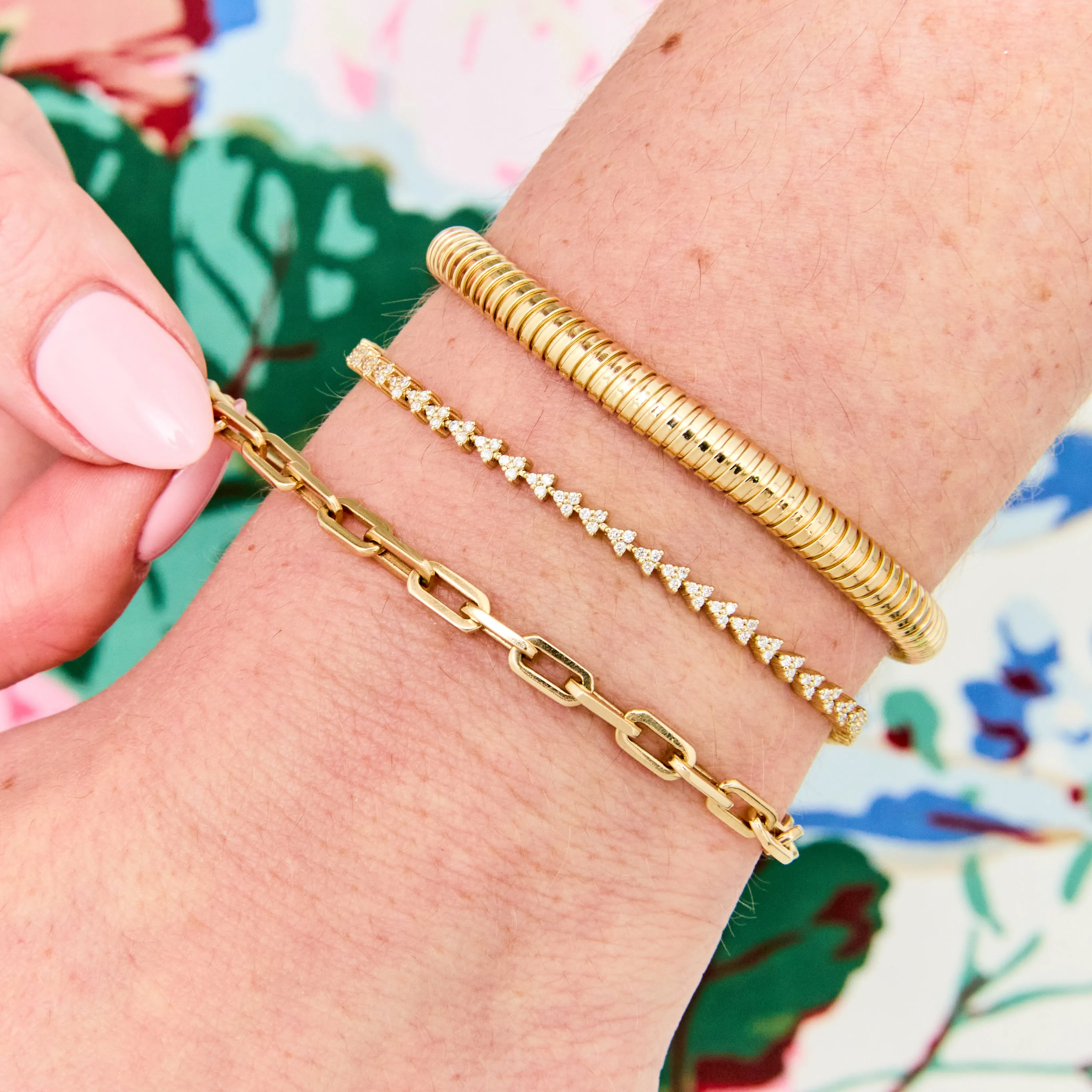 Diamond Arrow Tennis Bracelet