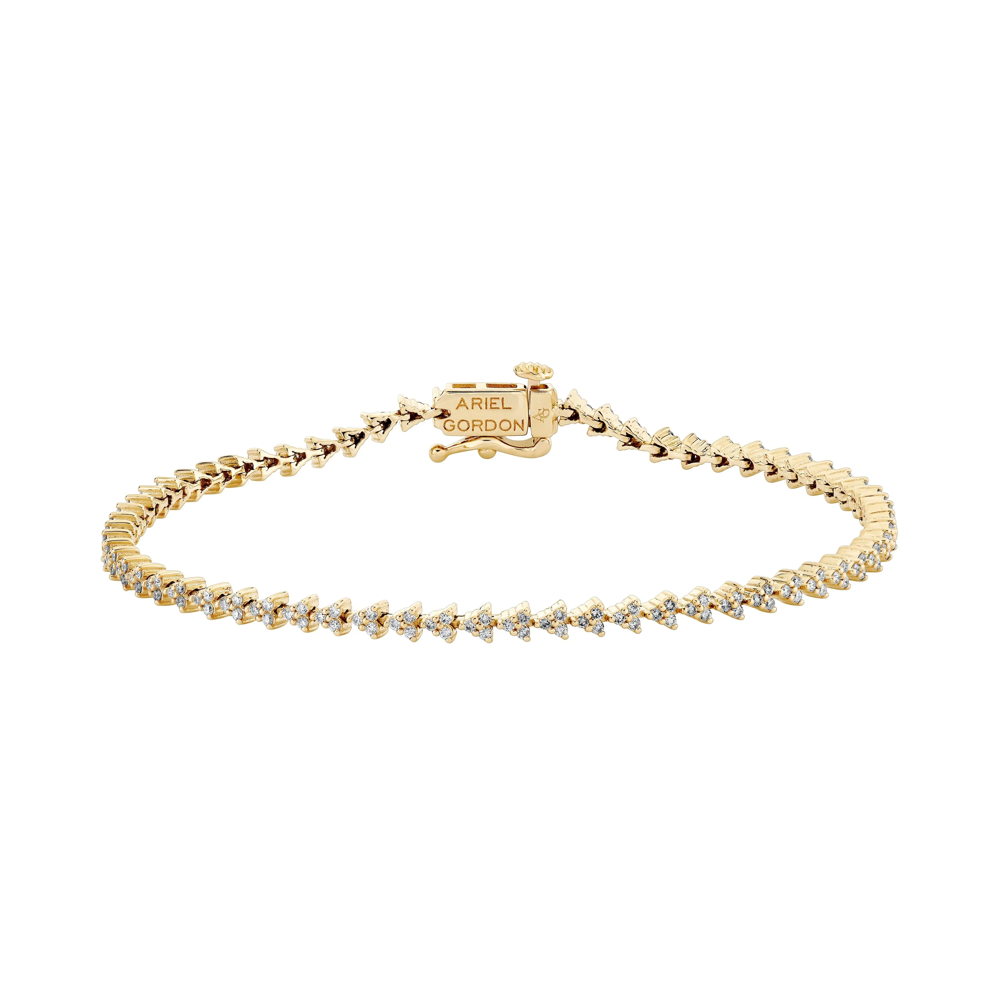 Diamond Arrow Tennis Bracelet