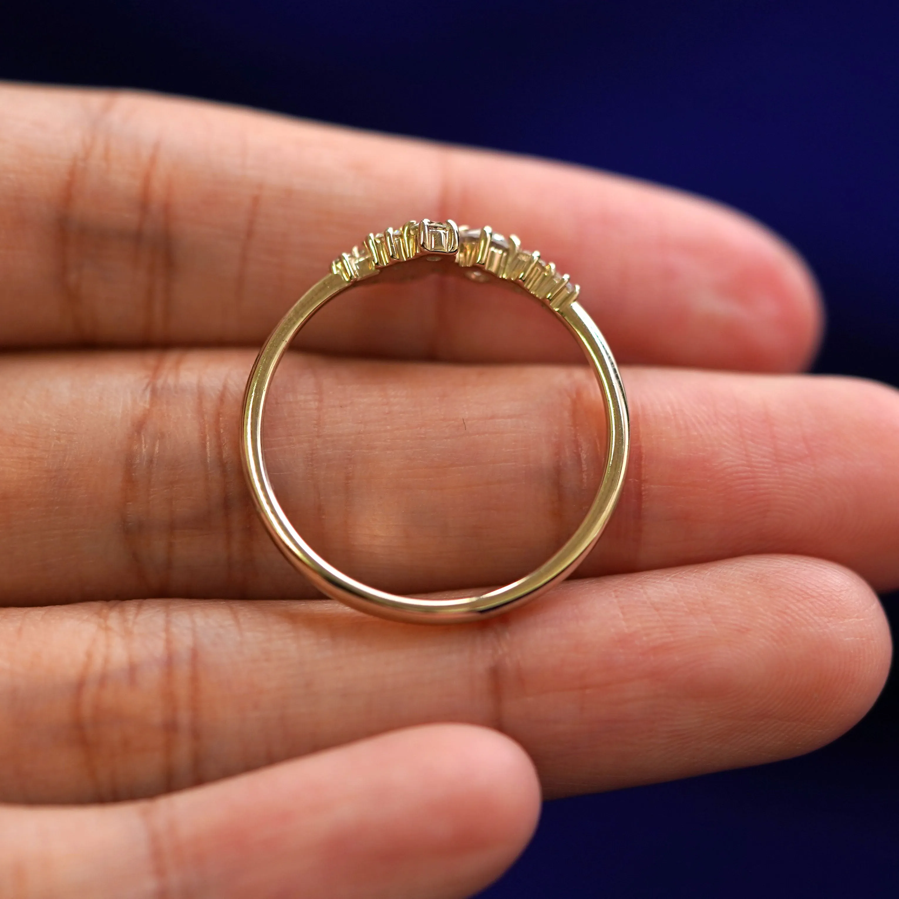 Diamond Cluster Ring