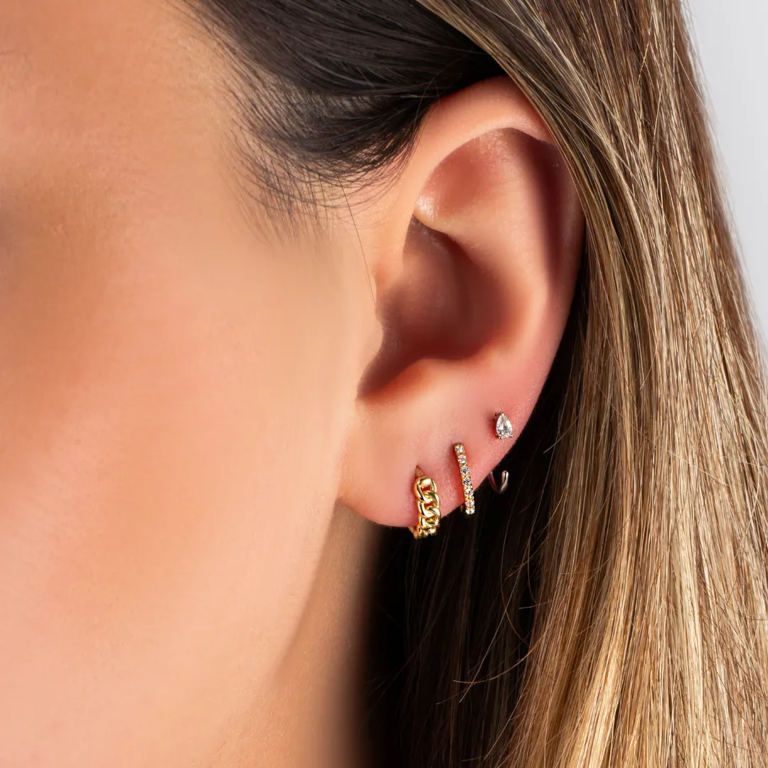 Diamond Drop Crescent