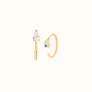 Diamond Drop Crescent