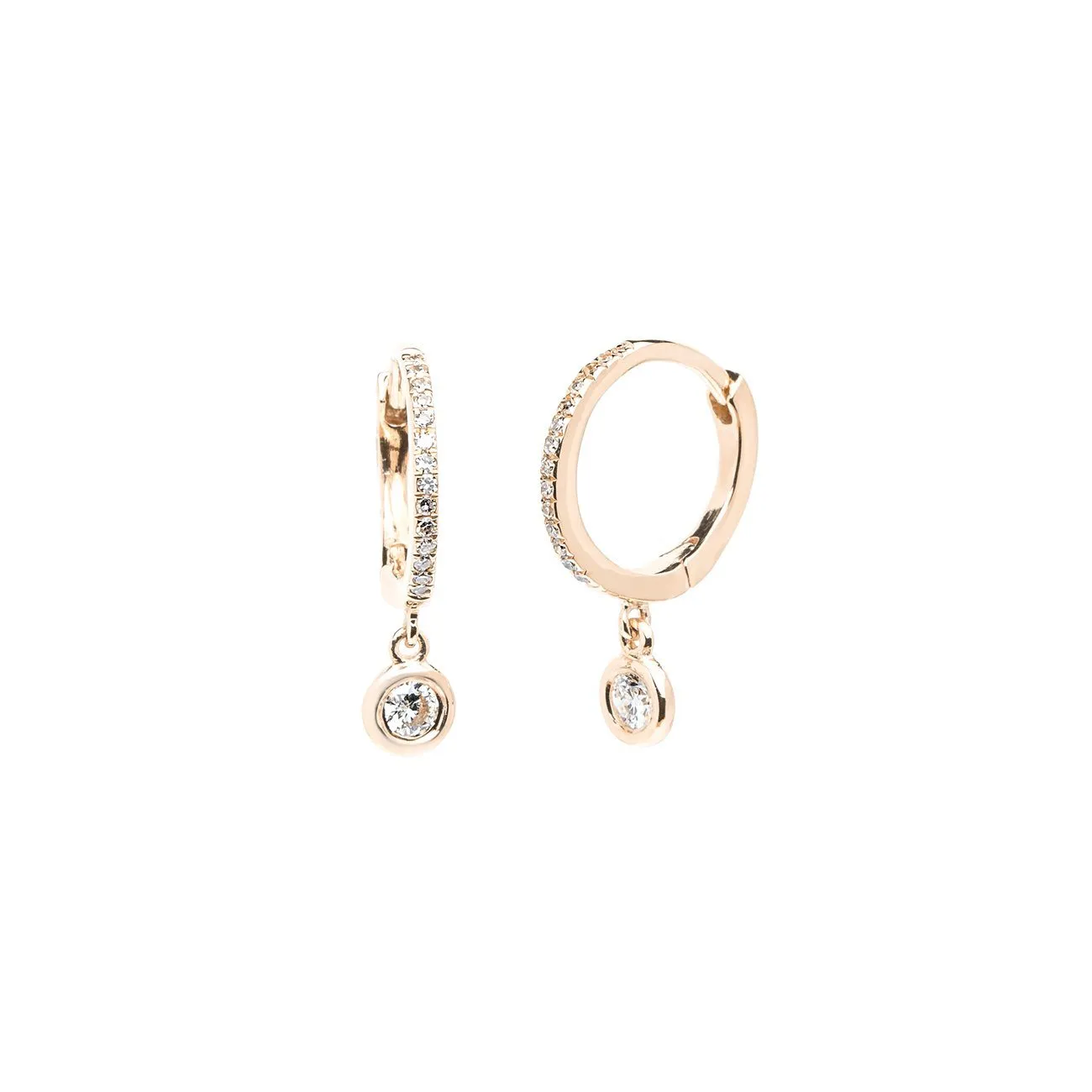 Diamond Drop Earrings