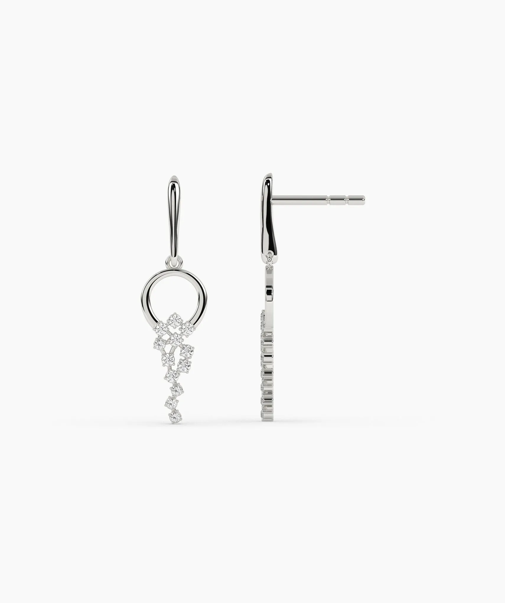 Diamond Drop Earrings
