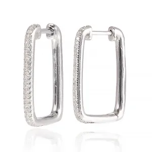 Diamond Link Hoop