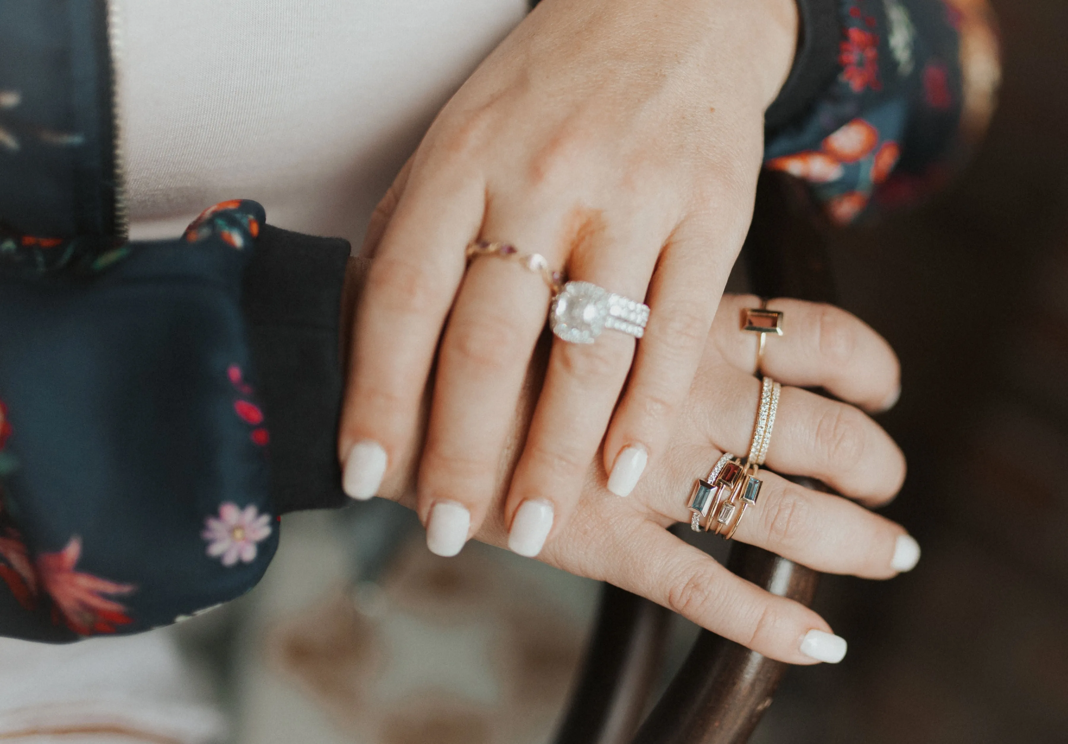Diamond "Forever" Ring