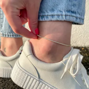 DIANA TENNIS ANKLET GOLD