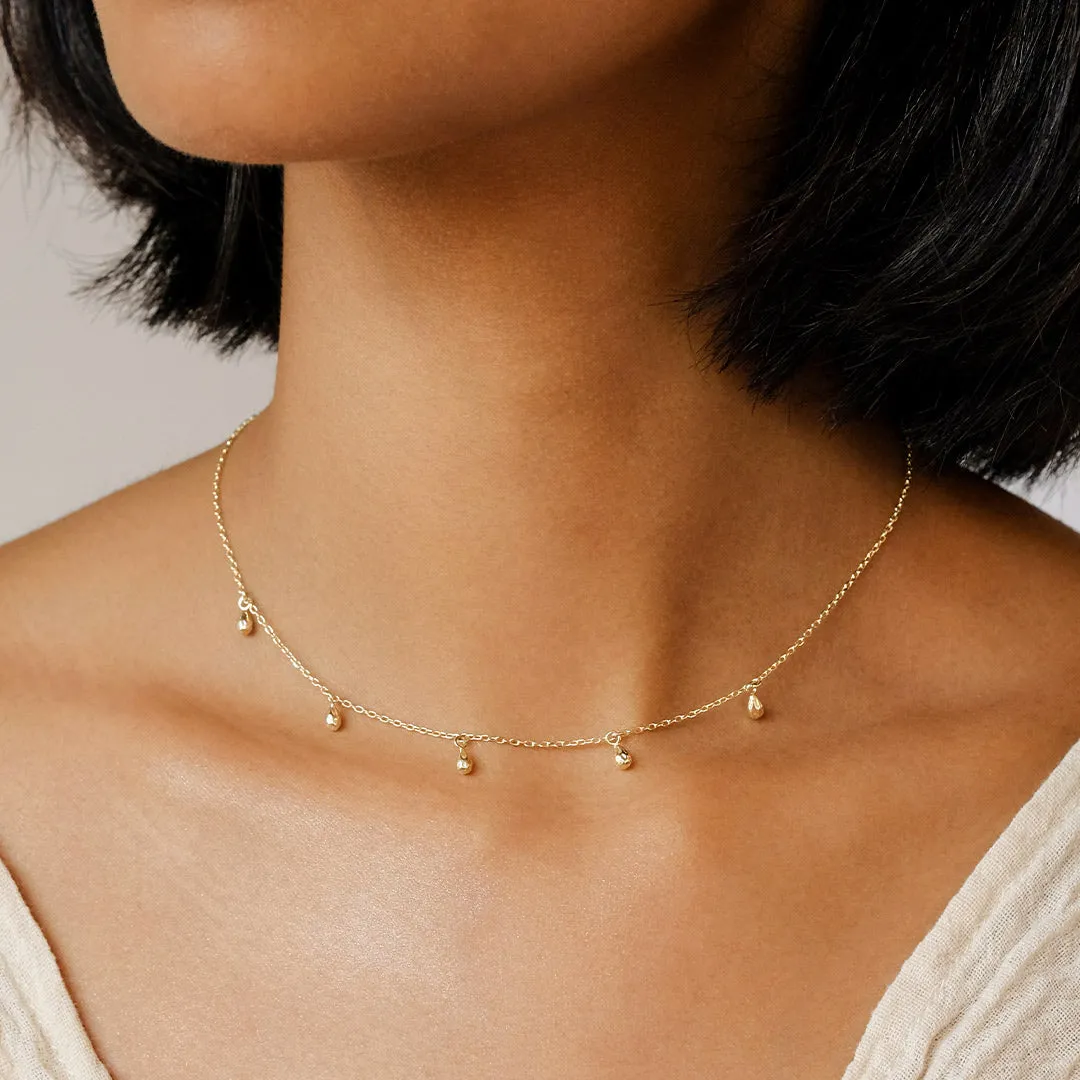 DIVINE GRACE CHOKER GOLD