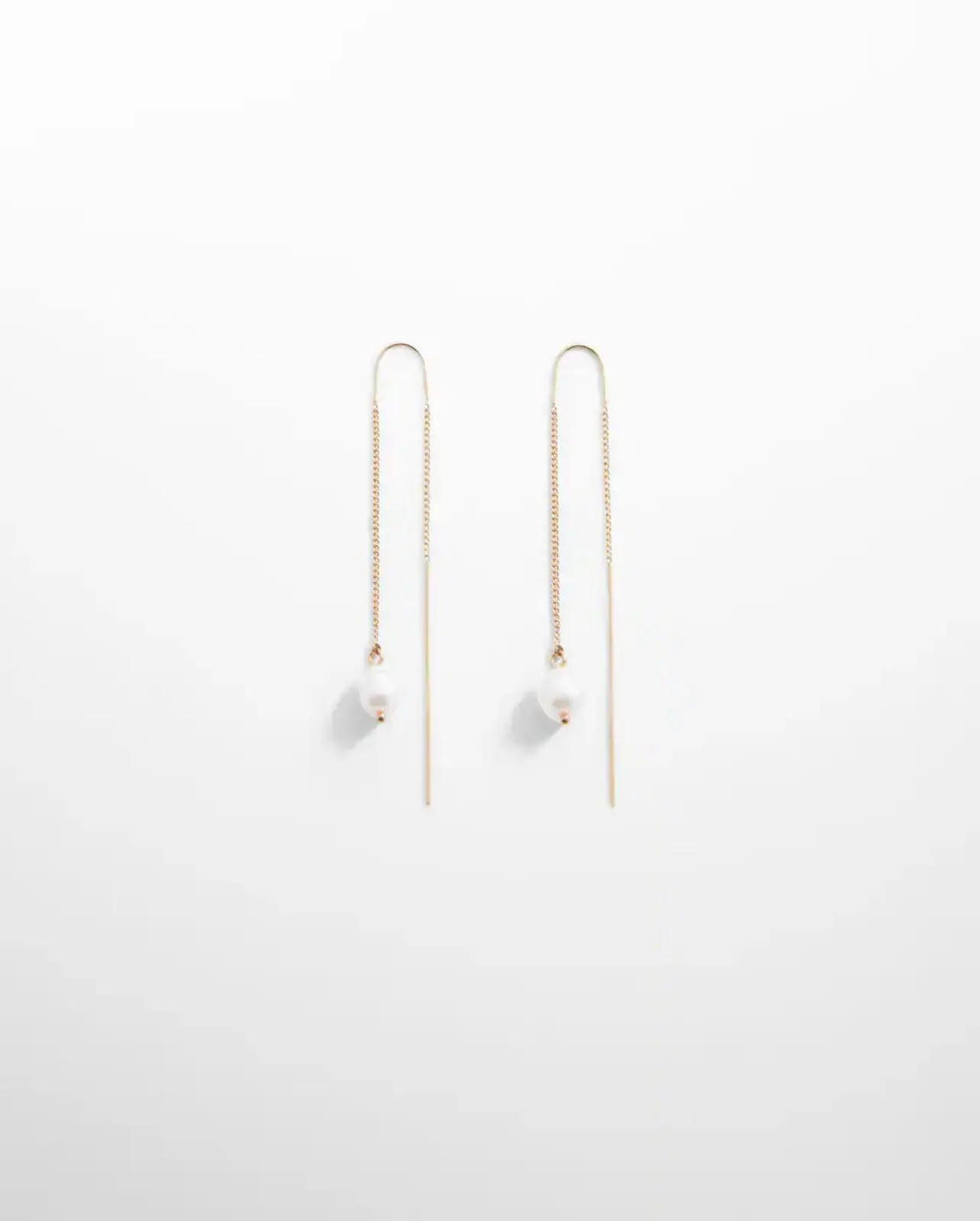 Drop Pearl Earrings