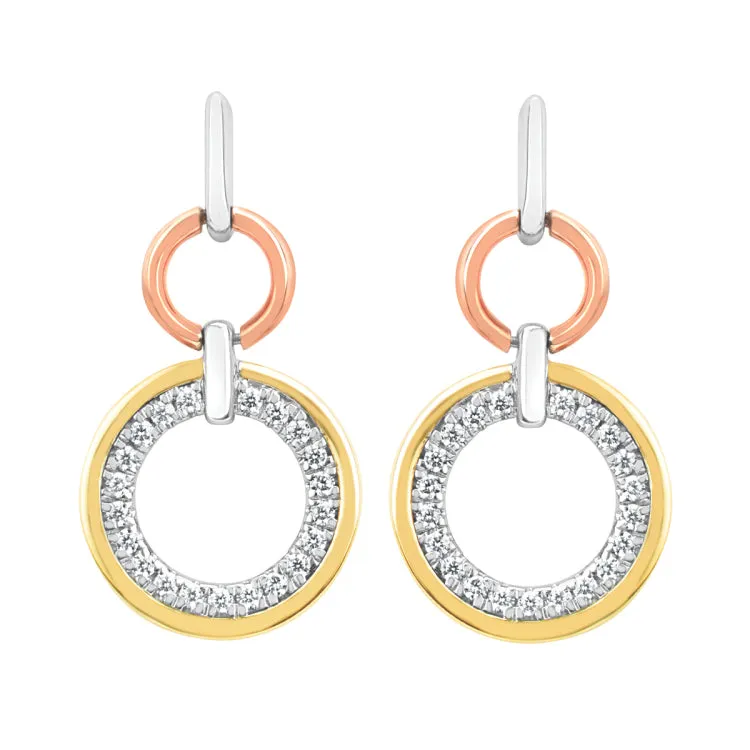 EARRINGS  RD V 0.17