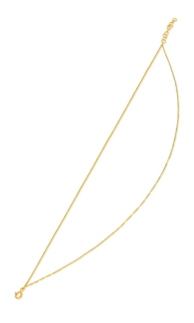 EF Collection Double Strand Liquid Gold Anklet