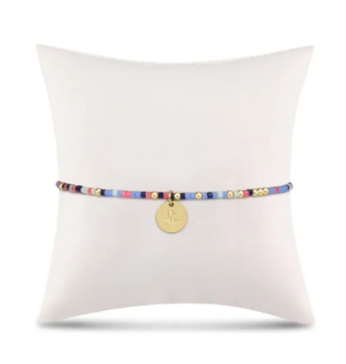 egirl Hope Unwritten Bracelet - Don't Be Crabby  - be you. Small Gold Disc
