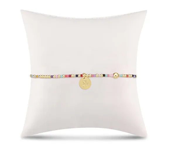 egirl Hope Unwritten Bracelet - Hot Mess - be you. Small Gold Disc