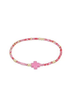 egirl hope unwritten signature cross bracelet - party like a flockstar