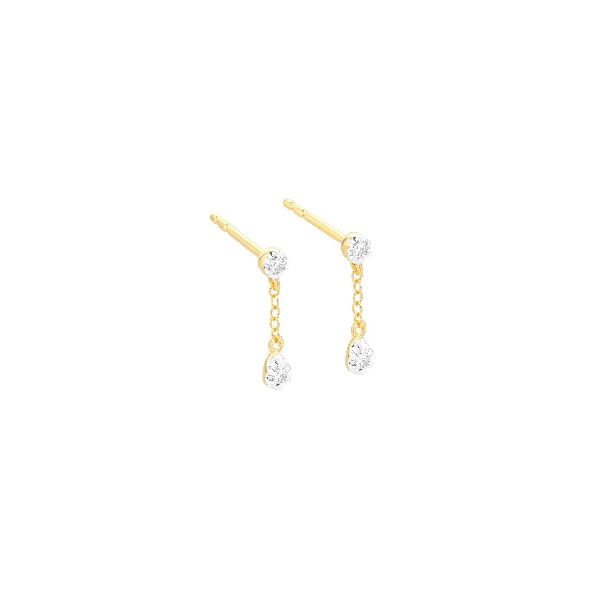 Ella Stein Ada Diamond Drop Earrings