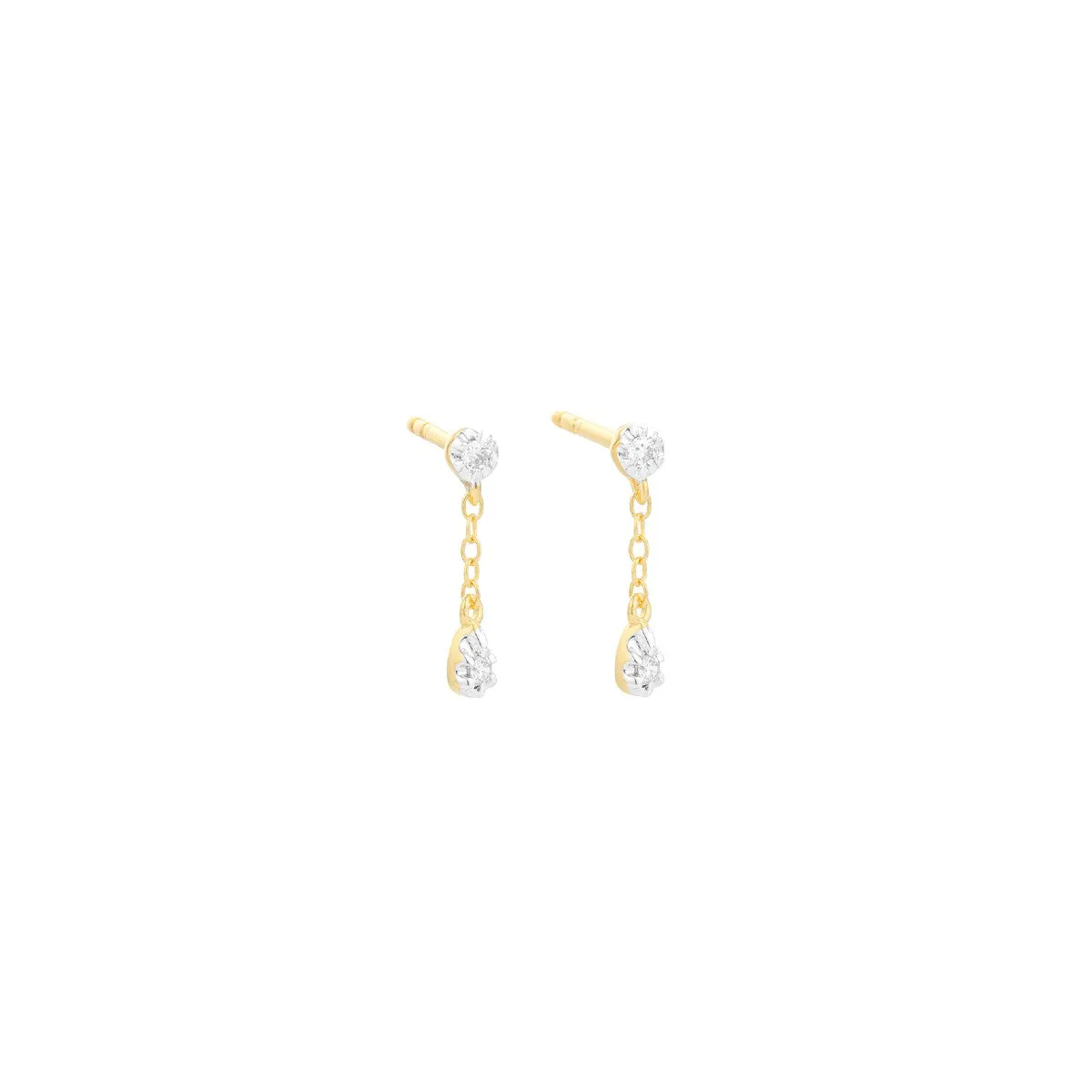 Ella Stein Ada Diamond Drop Earrings
